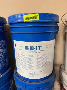 (2) - JUGS OF RE-DO-IT CONCRETE RESURFACE SYSTEM WITH ADDITIONAL RELEASE AGENTS