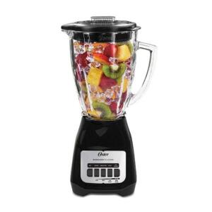 DESCRIPTION: (1) CLASSIC BLENDER BRAND/MODEL: OSTER/BLSTSG-B00-000 INFORMATION: 5-SPEED/SHATTER-PROOF RETAIL$: 29.99 SIZE: 8.6"L X 10.1"W X 13.8"H QTY