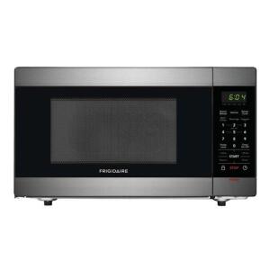 DESCRIPTION: (1) COUNTERTOP MICROWAVE BRAND/MODEL: FRIGIDAIRE/FFCE1455UD INFORMATION: BLACK STAINLESS STEEL/CAPACITY: 1.4 CU-FT RETAIL$: 139 SIZE: 24.