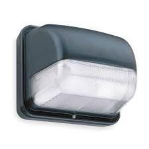 DESCRIPTION: (2) MINI WALL PACK BRAND/MODEL: LITHONIA LIGHTING RETAIL$: $256.19 EA SIZE: 42W 12/277V QTY: 2