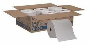 DESCRIPTION: (1) CASE OF (6) ROLLS OF PAPER TOWELS BRAND/MODEL: GEORGIA-PACIFIC #4ECN3 RETAIL$: $71.28 TOTAL SIZE: 800 FT PER ROLL QTY: 1