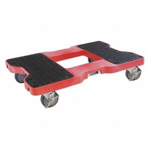 DESCRIPTION: (1) OPEN DECK STEEL GENERAL PURPOSE DOLLY BRAND/MODEL: SNAP-LOC #40AL30 INFORMATION: RED AND BLACK RETAIL$: $200.00 SIZE: 1500 LB CAP 32X