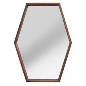 DESCRIPTION: (1) JOJO WOOD MIRROR BRAND/MODEL: STRATTON HOME DECOR #S13571 INFORMATION: BROWN RETAIL$: $72.03 SIZE: MUST COME INSPECT QTY: 1