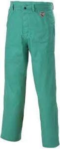 DESCRIPTION: (10) PAIRS OF WELDING PANTS BRAND/MODEL: REVCO #910 GREEN INFORMATION: GREEN RETAIL$: $21.00 EA SIZE: SIZE 52 QTY: 10