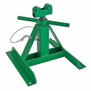 DESCRIPTION: (1) TELESCOPING REEL STAND BRAND/MODEL: GREENLEE #5C650 INFORMATION: GREEN RETAIL$: $301.18 EA SIZE: 15X15X57 QTY: 1