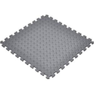 DESCRIPTION: (6) FOAM INTERLOCKING TILE BRAND/MODEL: NORSK INFORMATION: GRAY RETAIL$: $20.00 TOTAL SIZE: 24X24 QTY: 6