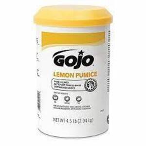 DESCRIPTION: (4) LIQUID HAND CLEANER BRAND/MODEL: GOJO #6Z635 INFORMATION: LEMON PUMICE RETAIL$: $26.37 EA SIZE: 4.5 LB QTY: 4