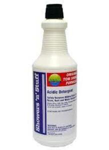 DESCRIPTION: (6) ACIDIC DETERGENT MILDEW AND STAIN REMOVER BRAND/MODEL: ORIGINAL TOM SHIRLEY FORMULA RETAIL$: $22.66 EA SIZE: 1 QT QTY: 6