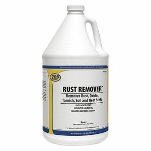 DESCRIPTION: (2) RUST REMOVER BRAND/MODEL: ZEP #54ZJ93 RETAIL$: $38.00 EA SIZE: 1 GALLON QTY: 2