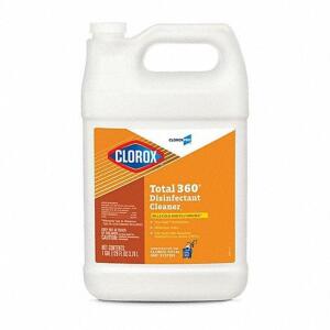 DESCRIPTION: (2) DISINFECTANT CLEANER BRAND/MODEL: CLOROX #61DU34 INFORMATION: UNSCENTED RETAIL$: $75.00 TOTAL SIZE: 1 GALLON QTY: 2