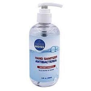 DESCRIPTION: (6) HAND SANITIZER BRAND/MODEL: CLEAN WORKS RETAIL$: $4.15 EA SIZE: 10 OZ QTY: 6