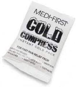 DESCRIPTION: (10) COLD COMPRESS BRAND/MODEL: MEDI-FIRST QTY: 10