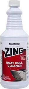 DESCRIPTION: (6) BOAT HULL CLEANER BRAND/MODEL: ZING #G6384478 RETAIL$: $12.16 EA SIZE: 1 QT QTY: 6