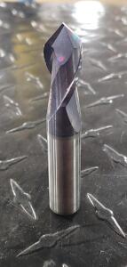 DESCRIPTION: (1) SOLID CARBIDE DRILL MILL BRAND/MODEL: ACCUPRO 06298509 RETAIL$: $77.31 SIZE: 1/2" DIA 1" LOC QTY: 1