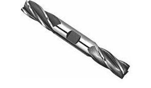 DESCRIPTION: (1) HSS DOUBLE END SQ. END MILL BRAND/MODEL: NIAGARA N45081 RETAIL$: $24.01 SIZE: 1/4" DIA 5/8" LOC 3/8" SD QTY: 1