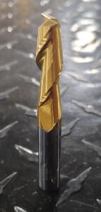 DESCRIPTION: (1) SOLID CARBIDE SQ. END MILL BRAND/MODEL: KENNAMETAL 1115949 RETAIL$: $ 65.58 EA SIZE: 3/8" DIA 1-1/8" LOC QTY: 1