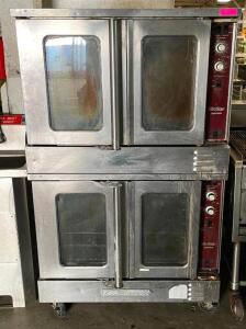 SILVERSTAR DOUBLE STACK GAS CONVECTION OVEN