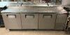 DESCRIPTION: 93" PIZZA PREP TABLE WITH REFRIGERATED BASE BRAND/MODEL: TRUE TPP-93 QTY: 1
