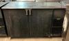 DESCRIPTION: 5' 2-DOOR BACK BAR COOLER BRAND/MODEL: GLASTENDER BB60-R1-BSH SIZE: 60" QTY: 1