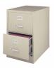 DESCRIPTION: (1) FILE CABINET BRAND/MODEL: HIRSH/14412 INFORMATION: PUTTY/2-DRAWERS RETAIL$: 201.40 SIZE: 28-3/8"H X 18"W X 25"D QTY: 1