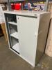 DESCRIPTION: (1) STORAGE CABINET BRAND/MODEL: ATLANTIC METAL/BA2S361842-05 INFORMATION: DOVE GRAY/WELDED STEEL/MINOR DAMAGES, MUST COME INTO INSPECT R - 5