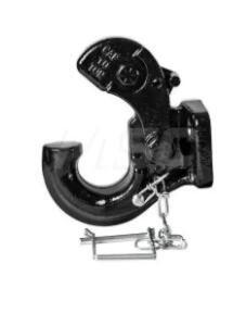 DESCRIPTION: (1) PINTLE HOOK HITCH BRAND/MODEL: BUYERS/PH10 INFORMATION: MAX CAPACITY: 6 TONS/BLACK RETAIL$: 101.58 SIZE: 7"L X 4"W X 3"D QTY: 1