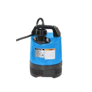 DESCRIPTION: (1) ELECTRIC SUBMERSIBLE DEWATERING PUMP BRAND/MODEL: TSURUMI/LB-480 INFORMATION: BLUE/SINGLE-PHASE/SEMI-VORTEX IMPELLER RETAIL$: 358.00