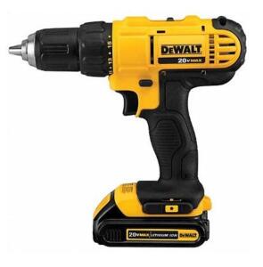 DESCRIPTION: (1) COMPACT DRILL & DRIVER BRAND/MODEL: DEWALT/DCD771 INFORMATION: CORDLESS/NO CHARGER INCLUDED, MUST COME INTO INSPECT SIZE: 9.9"H X 8.6