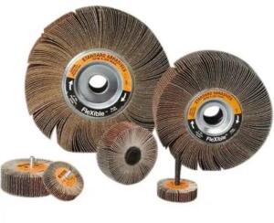 DESCRIPTION: (1) PACK OF (30) MISC FLAP WHEELS BRAND/MODEL: STANDARD ABRASIVES INFORMATION: MULTIPLE SIZES & TYPES RETAIL$: 93.40 PER LOT QTY: 1