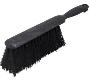 DESCRIPTION: (2) COUNTER BENCH BRUSH BRAND/MODEL: CARLISLE FLO-PAC/3625803 INFORMATION: BLACK/SYNTHETIC FIBERS RETAIL$: 12.95 EACH SIZE: 8"L QTY: 2