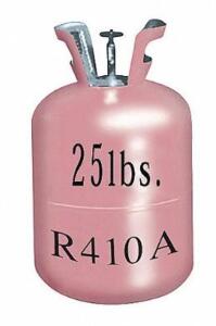 DESCRIPTION: (1) REFRIGERANT CYLINDER BRAND/MODEL: FORANE/R410A INFORMATION: PINK/POLYOL ESTER RETAIL$: 425.00 SIZE: 25 LBS QTY: 1