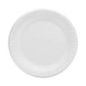 DESCRIPTION: (1) CASE OF (500) FOAM PLATES BRAND/MODEL: DART #9PCW INFORMATION: WHITE RETAIL$: $83.39 EA SIZE: 9" QTY: 1