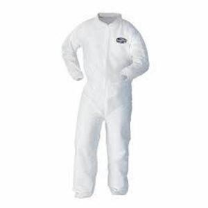 DESCRIPTION: (1) CASE OF (25) COLLARED DISPOSABLE COVERALLS BRAND/MODEL: KIMBERLY-CLARK #6TKF8 INFORMATION: WHITE RETAIL$: $130.86 EA SIZE: 4 XL QTY: