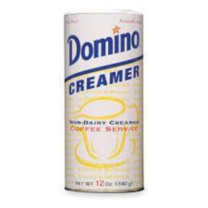 DESCRIPTION: (1) CASE OF (24) NON DAIRY CREAMER BRAND/MODEL: DOMINO #413563 RETAIL$: $100.00 EA SIZE: 12 OZ QTY: 1