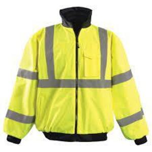 DESCRIPTION: (1) HI-VIS BOMBER JACKET BRAND/MODEL: OCCUNOMIX #LUX-TJBJ INFORMATION: YELLOW RETAIL$: $50.00 EA SIZE: SIZE M QTY: 1