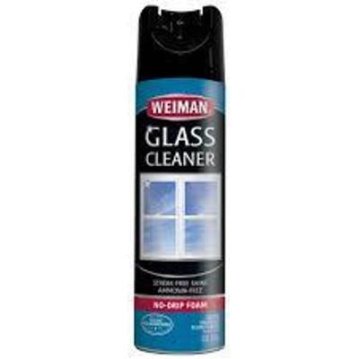 DESCRIPTION: (6) NO DRIP GLASS CLEANER BRAND/MODEL: WEIMAN RETAIL$: $10.00 EA SIZE: 19 OZ QTY: 6