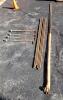 DESCRIPTION: (4) 3/4"X36" CONCRETE ANCHORS, (6) 1"X6" REINFORCING RODS, AND (6) 1/2"X12' ALL THREAD RODS QTY: 1