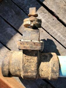 DESCRIPTION: 6" WATER MAIN VALVE QTY: 1