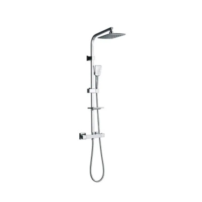 SIENA 1-SPRAY DUAL SHOWER HEAD AND HANDHELD SHOWER HEAD IN STAINLESS STEEL