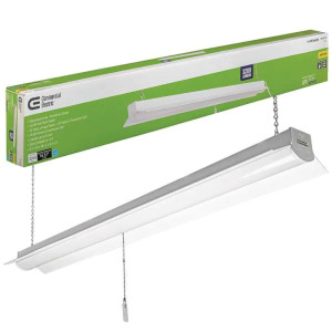 4' INTEGRATED LED WHITE SHOP LIGHT