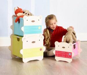 (4) 3PC BEARHUG STACK STORAGE