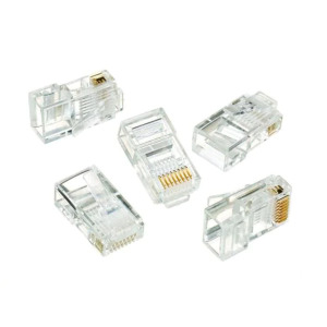 50CT PACK OF RJ-45 8-POSITION 8-CONTACT CATEGORY 5e MODULAR PLUGS