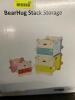 (3) 3CT BEARHUG STACK STORAGE BOXES - 3