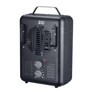 1500W UTILITY MILKHOUSE FAN-FORCED PORTABLE HEATER WITH THERMOSTAT