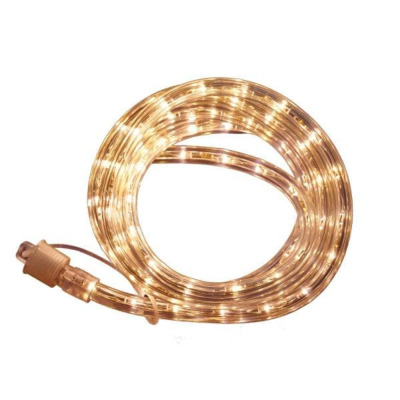 40' OUTDOOR/INDOOR SOFT WHITE FLEXIBLE INTEGRATED LED ROPE LIGHT