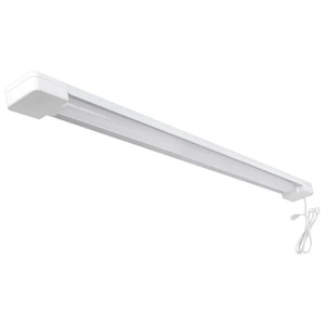 (2) 3' 1-LIGHT INTEGRATED UTILITY LED SHOP LIGHT WITH POWER CORD