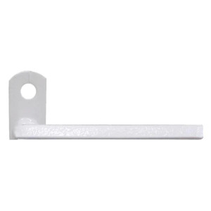 6CT PACK OF WHITE FLUSH MOUNT BRACKETS