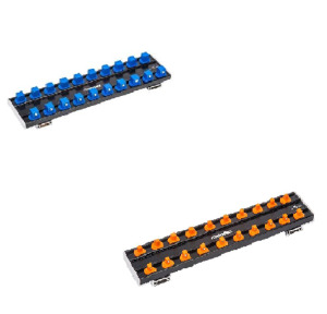 1/4" AND 1/2" DRIVE MAGNETIC SOCKET RAIL SETS