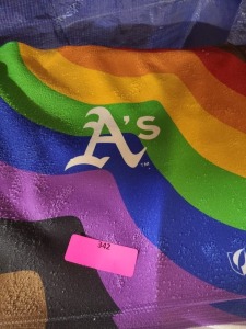 DESCRIPTION: (5) RALLY TOWELS BRAND/MODEL: RAINBOW A'S QTY: 5