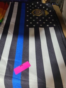 DESCRIPTION: (5) RALLY TOWELS BRAND/MODEL: THIN BLUE LINE QTY: 5